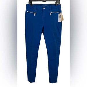 Micheal Kors Royal Blue Skinny Jeans-Blue